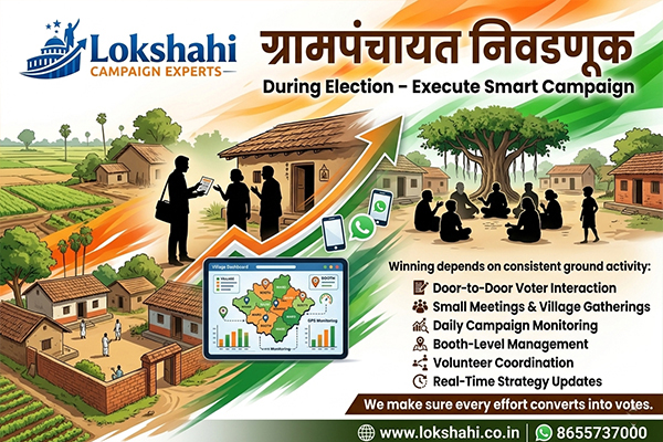 During Election – Execute with Precision election-gram-panchayat-during-election