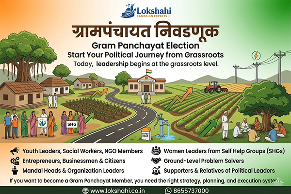Build Your Leadership at Block Level election-gram-panchayat-start-political-journey