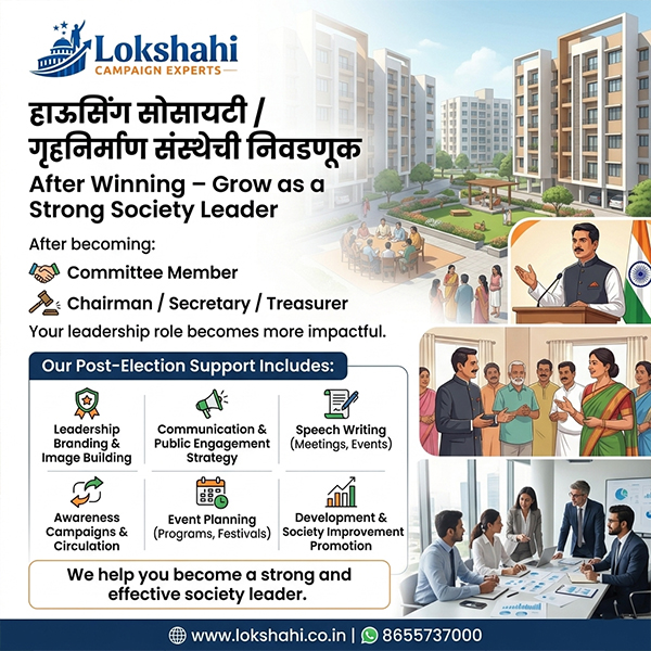 After Winning - Grow as a Student Leader election-housing-society-after-winning