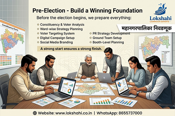 During Election – Execute Like a Professional Campaign election-municipal-corporation-during-election